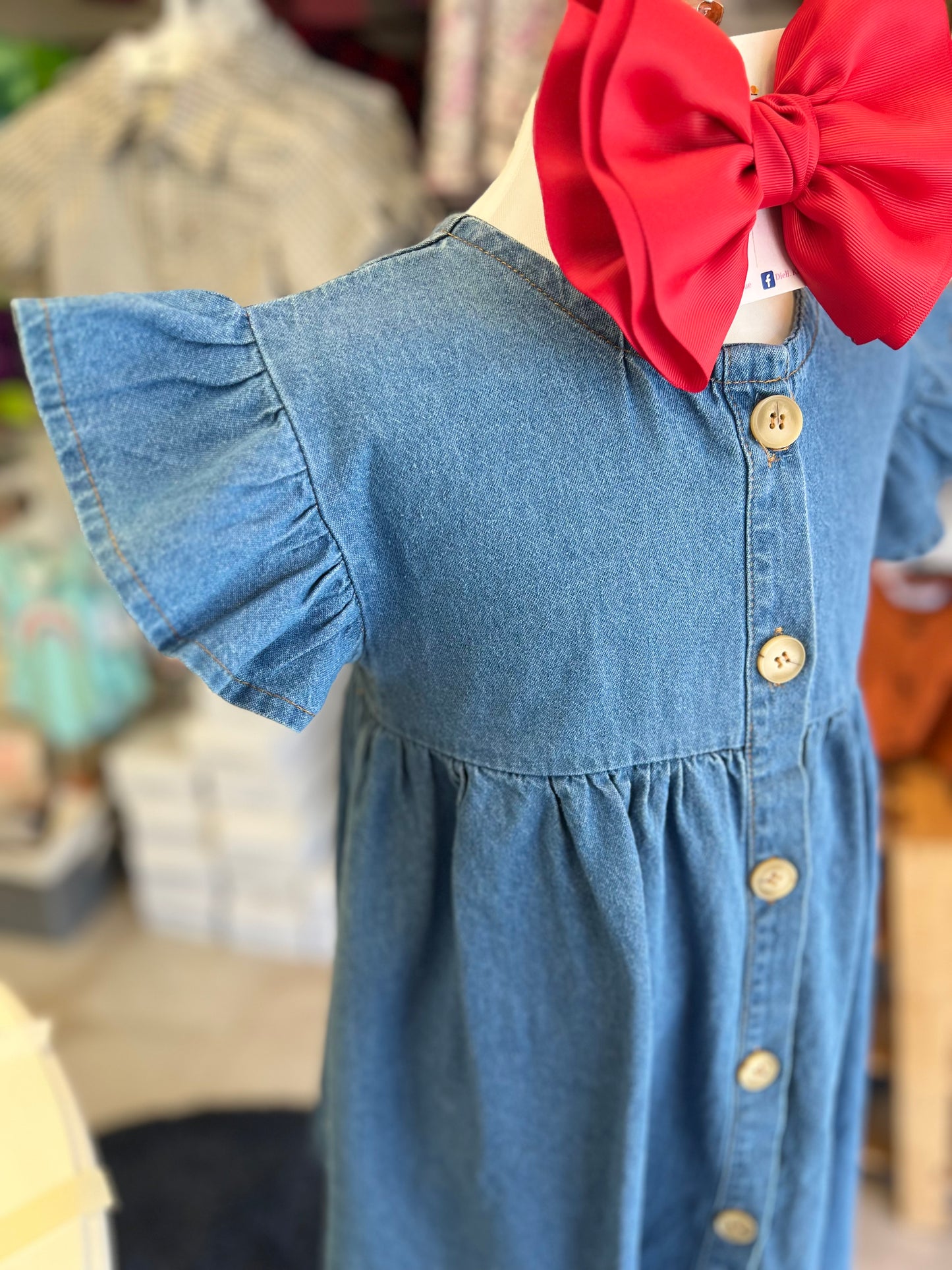 Vestido Denim Light Blue