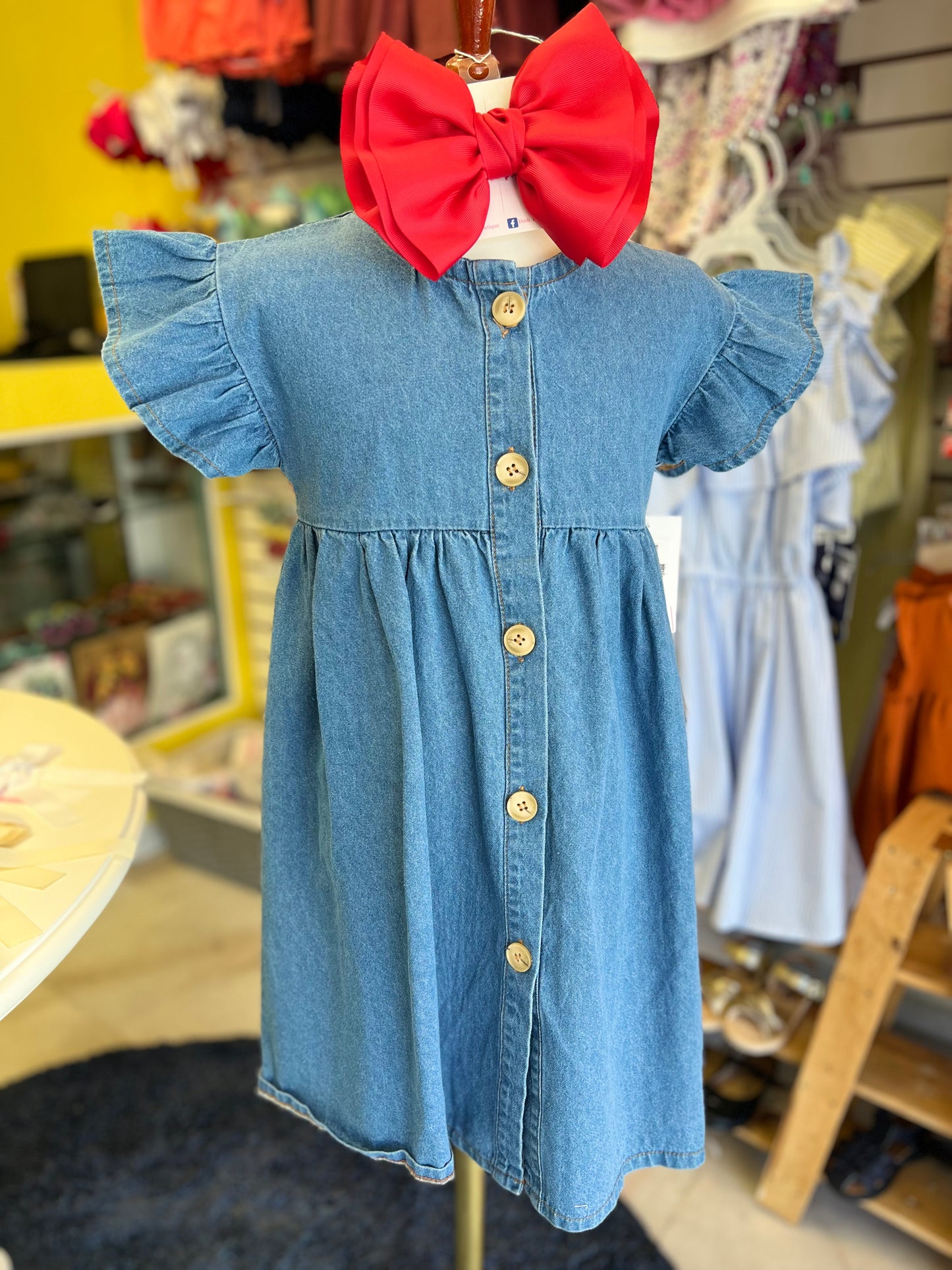 Vestido Denim Light Blue