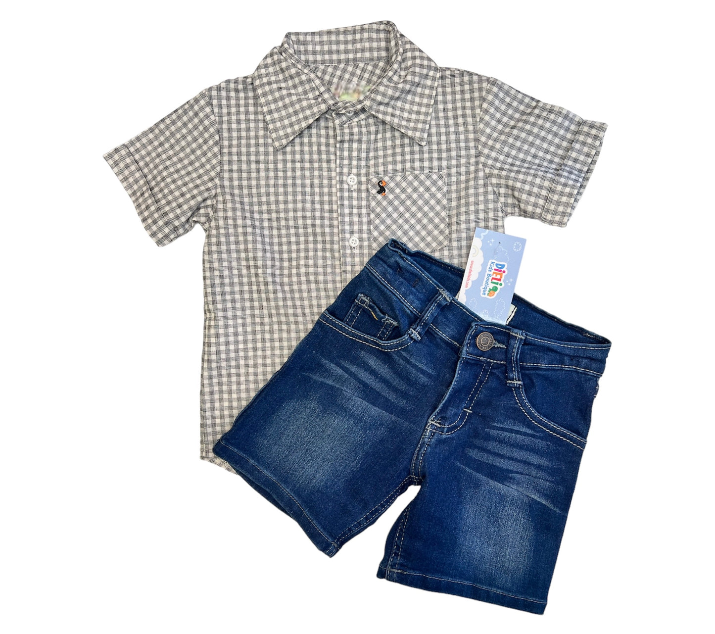 Conjunto Niño Maxxi a Cuadros