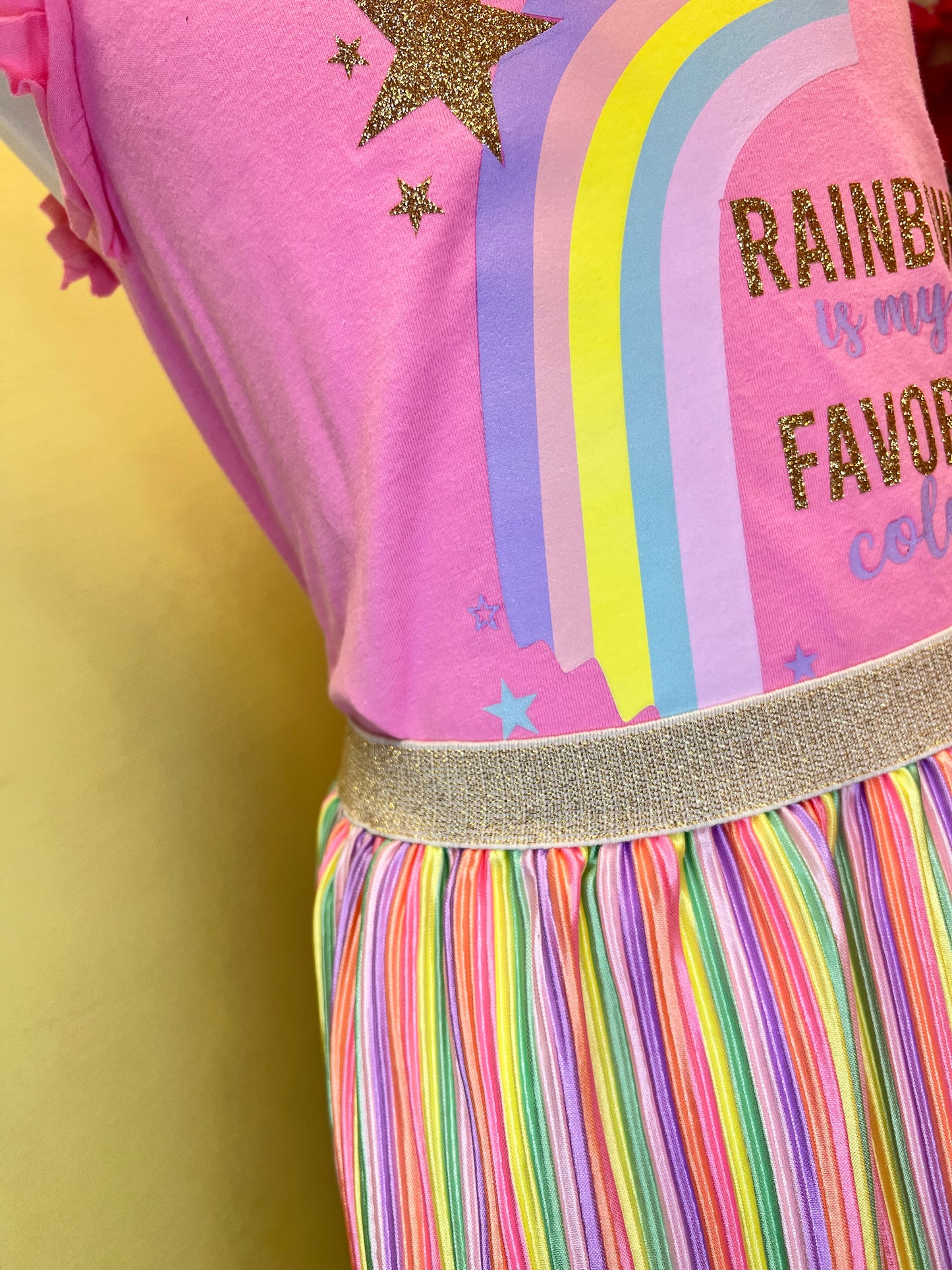 Conjunto de Blusa y Falda Rainbow My Color